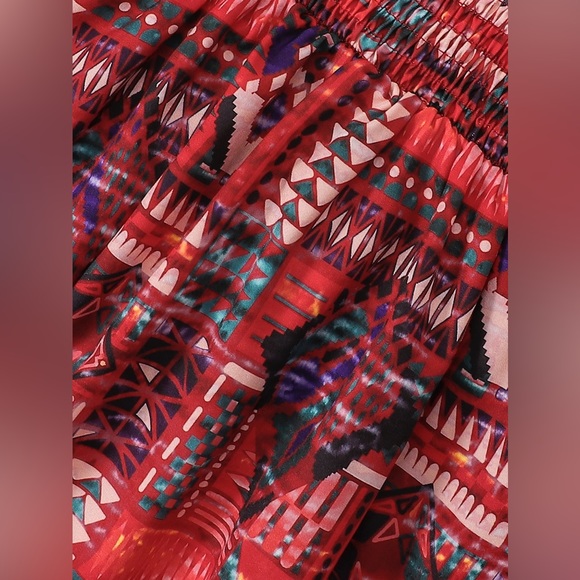 Baby Girl Printed Smocked Pinafore Skirt - Picture 2 of 5